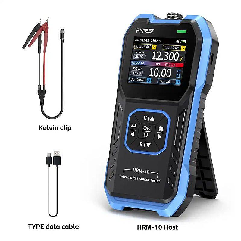 FNIRSI HRM‑10 Pil Voltajı ve İç Direnç Test Cihazı - 3