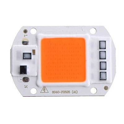 220V 50W Grow Led Full Spectrum Cob Led - Bitki Yetiştirme Ledi - 1 data-big=