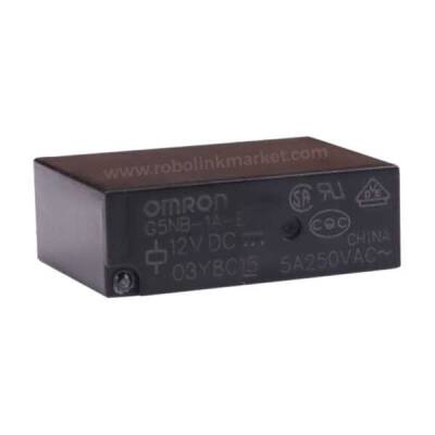 G5NB-1A-E-12V Omron Röle 12VDC 5A - Omron