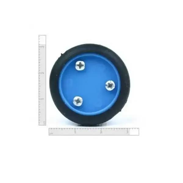 Geçmeli Tekerlek Seti 30x8mm - Mavi - 3