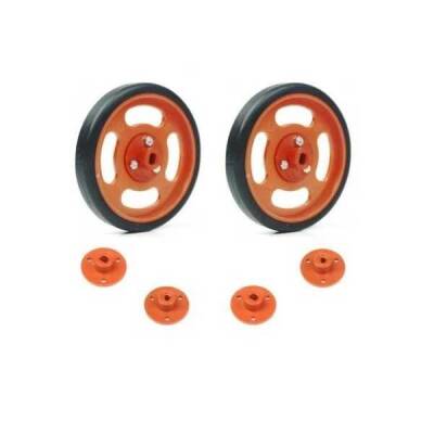 Geçmeli Tekerlek Seti 70x11mm - Turuncu - 1 data-big=