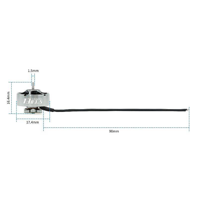 GEPRC SPEEDX2 1303.5 5500KV 2-4S Fırçasız FPV Drone Motoru - 4
