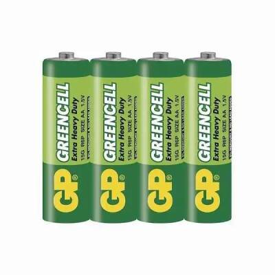 GP GreenCell 1.5V AA Kalem Pil 4'lü - GP