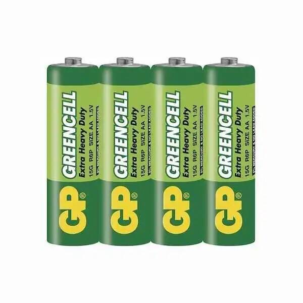GP GreenCell 1.5V AA Kalem Pil 4'lü - 1