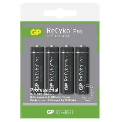 GP210AAHCBR21-2TLB4 2000mAh AA Şarjlı Kalem Pil Pro 4'LÜ Kart - 1 data-big=