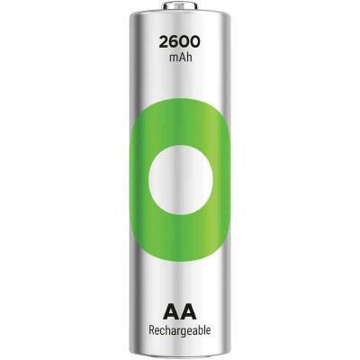 GP270AAHCER21-2TLB2 2600mAH Şarlı Kalem Pil 2'li Kart - GP (1)
