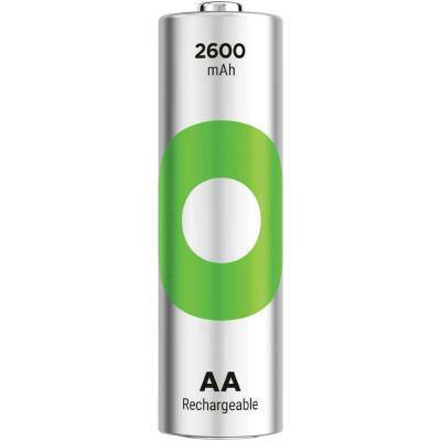 GP270AAHCER21-2TLB4 2600mAh AA Şarjlı Kalem Piil 4'lü Kart - GP (1)