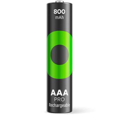 GP85AAAHCBR21-2TLB4 800mAH AAA Şarjlı İnce Pil 4'lü Kart - 3 data-big=