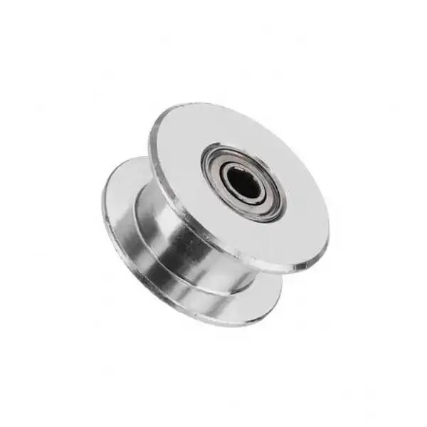 GT2 6mm Dişsiz Rulmanlı-5mm Kasnak - 1