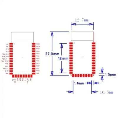 HC-05 Bluetooth Modülü - Smd - 3 data-big=