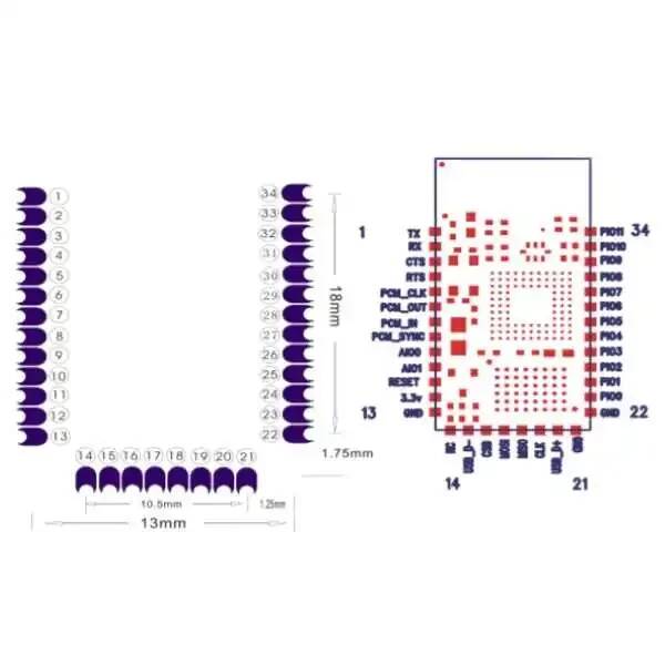 HC-06 Bluetooth Modülü - Smd - 2