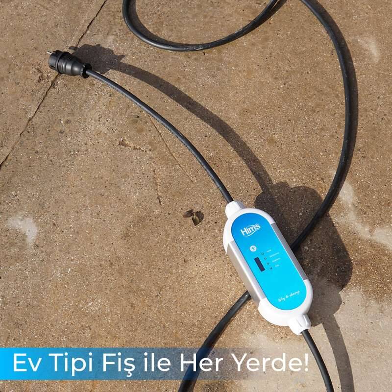 Hims HCTK-G-3 3.7kW Ev Tipi Taşınabilir Elektrikli Araç Şarj Cihazı - 6