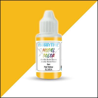 Hobbytime 376 18 m. RLM04 Sarı Akrilik Model Boyası 
