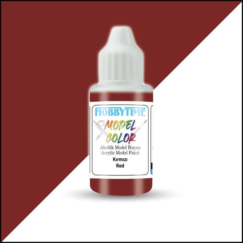 Hobbytime 388 18ml Kırmızı Akrilik Model Boyası - 1