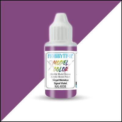 Hobbytime 393 18ml RAL4008 Sinyal Menekşe Akrilik Model Boyası 