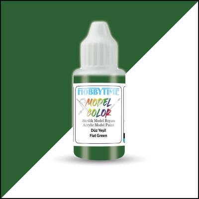 Hobbytime 397 18ml Düz Yeşil Akrilik Model Boyası 