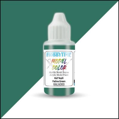 Hobbytime 407 18ml RAL6000 Küf Yeşili Akrilik Model Boyası 