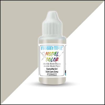 Hobbytime 411 18ml FS36622 Kamuflaj Gri Akrilik Model Boyası 