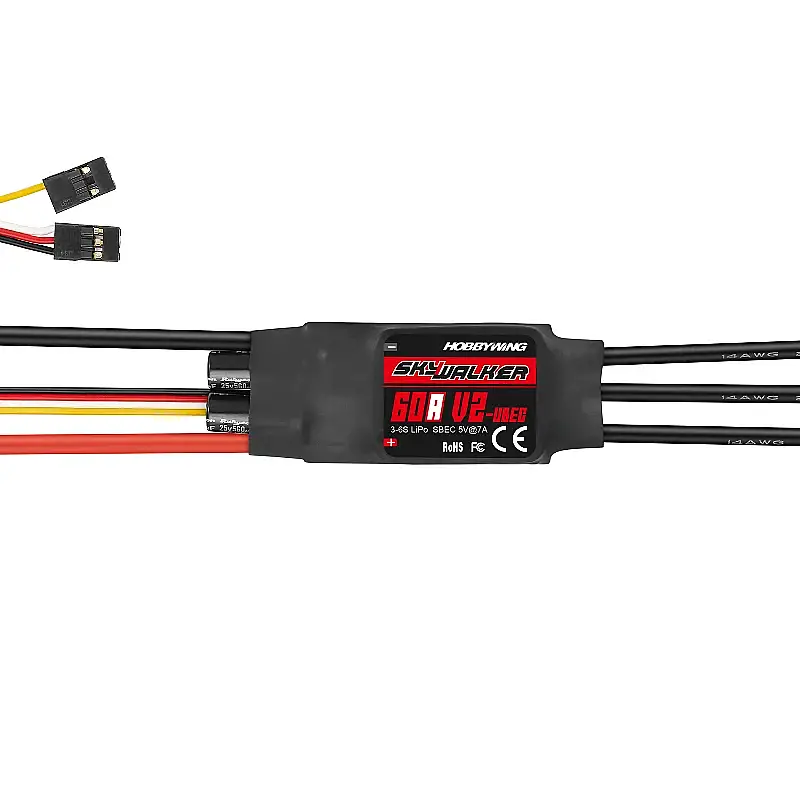 Hobbywing Skywalker 60A ESC V2 - Fırçasız Motor Sürücü - Hobbywing