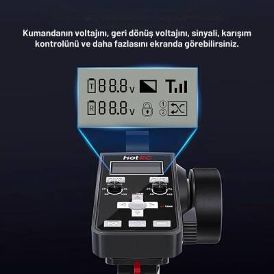 HotRC CT-6A 2.4Ghz 6 Kanal Kumanda ve Alıcı Seti - 4 data-big=