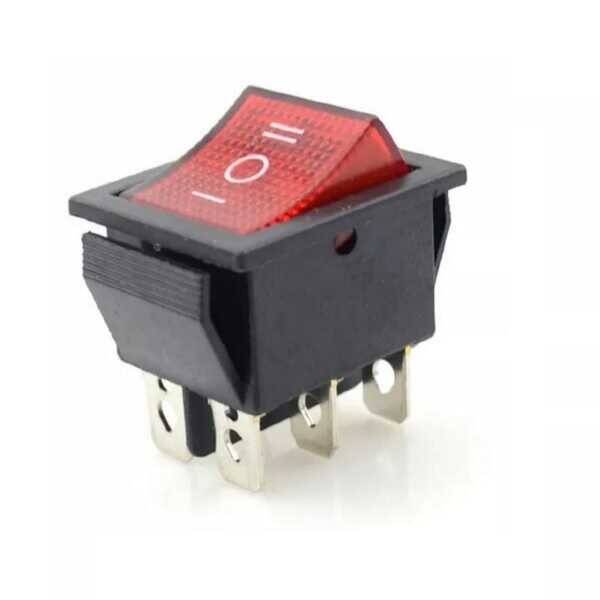 IC-105 Geniş Işıklı Anahtar ON-OFF-ON - 1