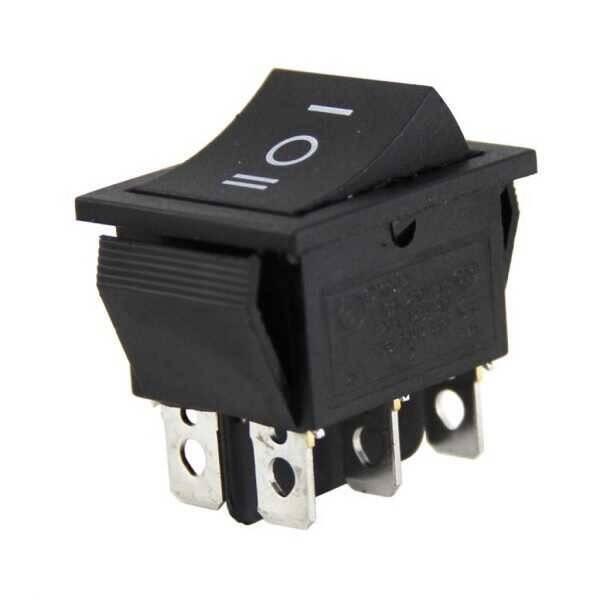 IC-108 Geniş Işıksız Anahtar ON-OFF-ON - 1