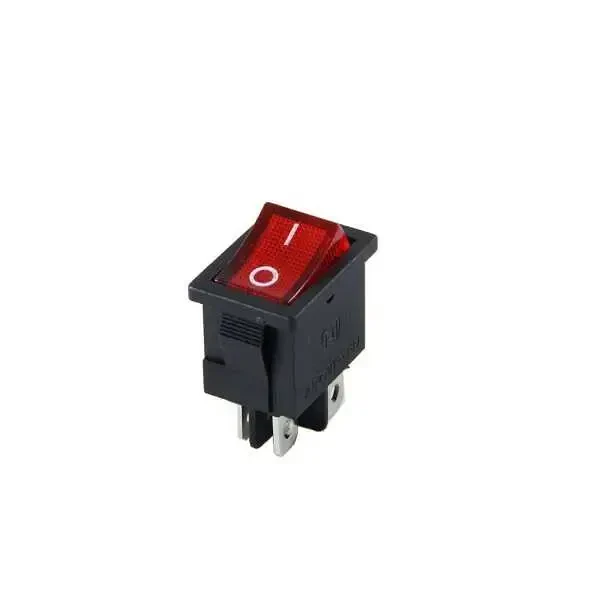 IC-119 Mini Işıklı Anahtar ON-OFF 4P - Robolink