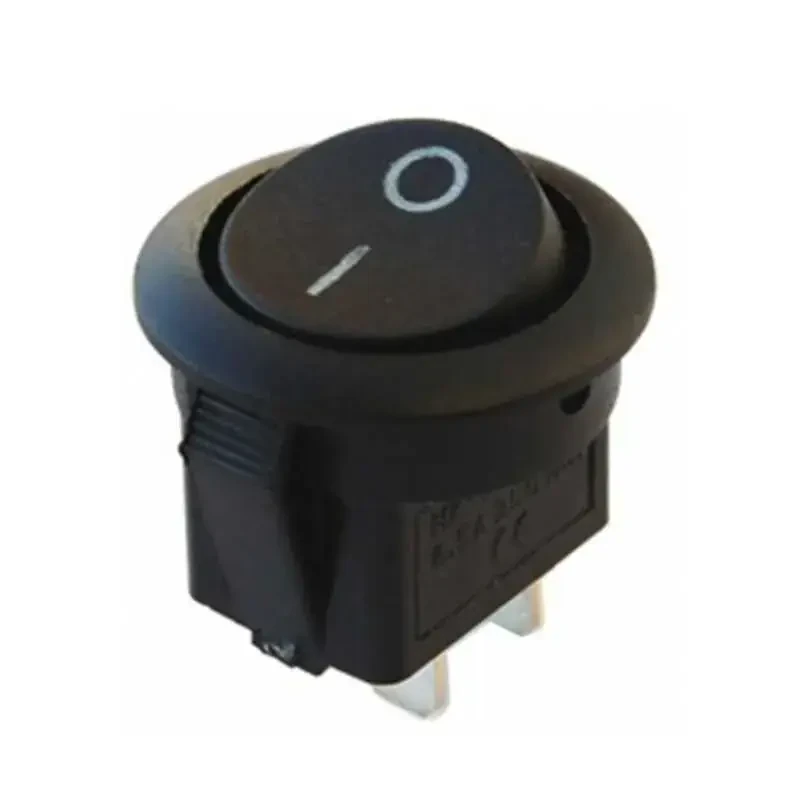 IC-133-5 Yuvarlak Işıksız Anahtar ON-OFF 2P - Robolink