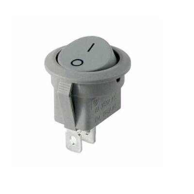 IC-133B Yuvarlak Anahtar Işıksız ON-OFF 2P - Robolink