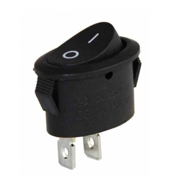 IC-134C Oval Işıksız Anahtar ON-OFF 2P - 1