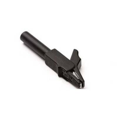 IC-243B 4mm Banana Jak Girişli Krokodil CATII - Siyah - 1 data-big=