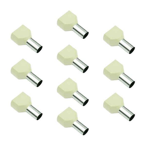 İzoleli Çift Giriş Kablo Yüksüğü - 16.0mm2 - 10 Adet - 1