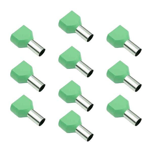 İzoleli Çift Giriş Kablo Yüksüğü - 6.00mm2 - 10 Adet - 1