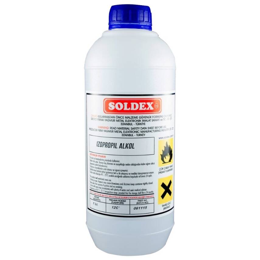 İzopropil Alkol - 1lt - 1
