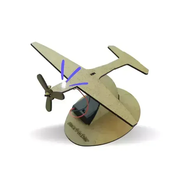 Jet Uçak Masa Lambası - 