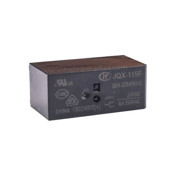 JQX-115F ( HF115 ) / 024-2ZS4 Röle 24VDC 8A - 1