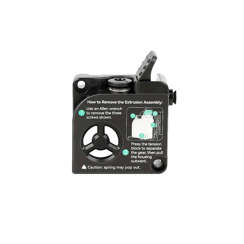 Creality K2 / K2 Pro / K2 Plus Extruder Ön Kapak - 1