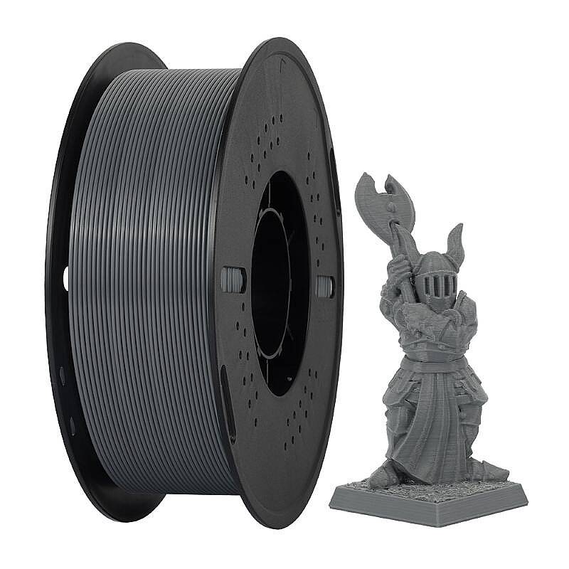 Kingroon Petg Basic Gri Filament 1.75mm 1000gr - 1