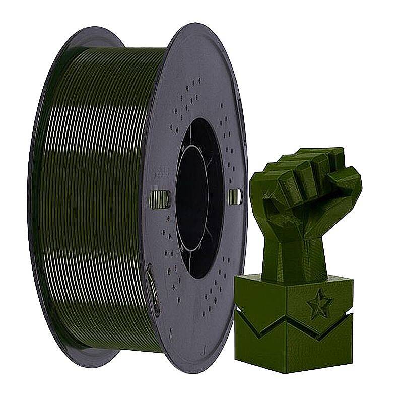 Kingroon Petg Basic Koyu Yeşil Filament 1.75mm 1000gr - 1