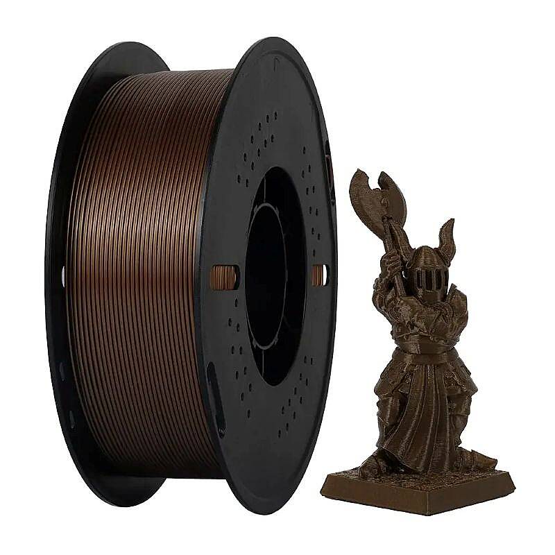 Kingroon Petg Basic Metallic Copper Filament 1.75mm 1000gr - 1