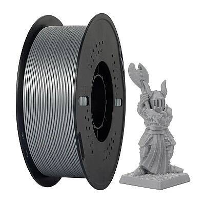 Kingroon Petg Basic Metallic Silver Filament 1.75mm 1000gr