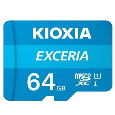 KIOXIA 64GB Exceria Class10 100MB/s MicroSD - KIOXIA (1)