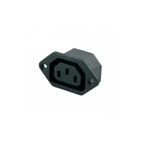 Kulaklı Power Soketi - Dişi - 1