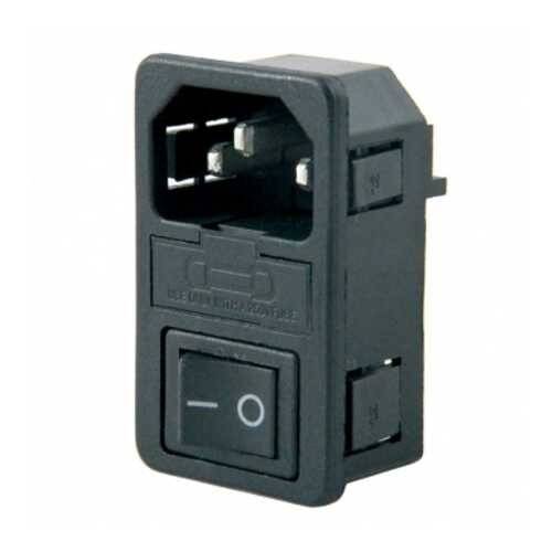 Kulaksız Power Soketi - Erkek - Anahtarlı - 2