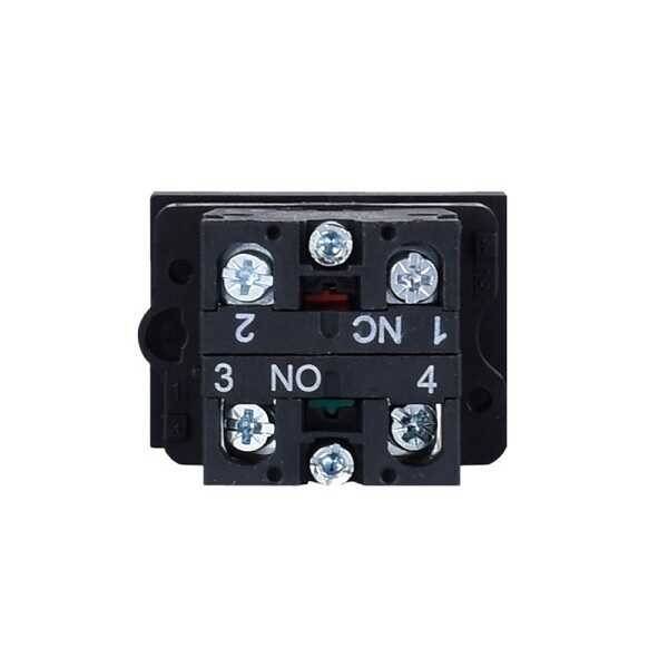 LAY5-EL8325 22mm İkiz Buton Yeşil Kırmızı - 2