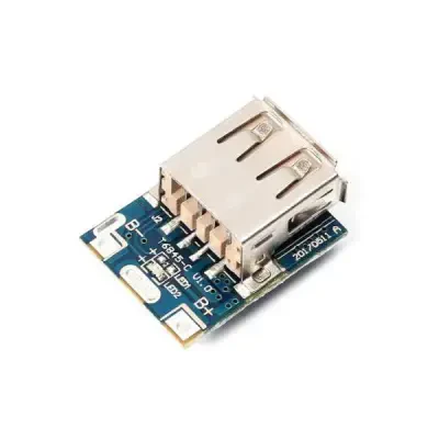 Lityum Pil Şarj Devresi - 5V USB Boost Modül - 1 data-big=