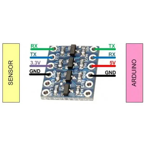 Logic Level Converter 4 Kanal - 2