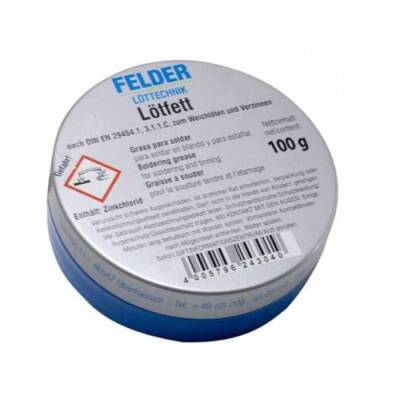 Lötfett 100gr Lehim Pastası - Felder
