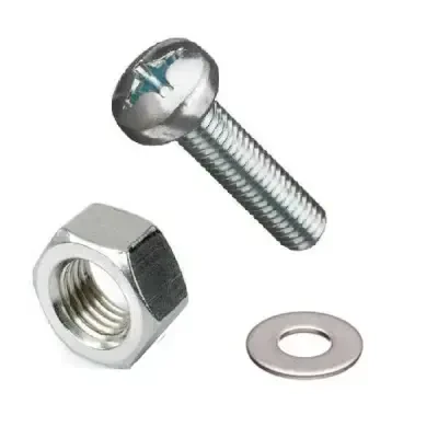 M2x16 YSB Vida Somun ve Pul Seti - 10'lu Paket - 1 data-big=