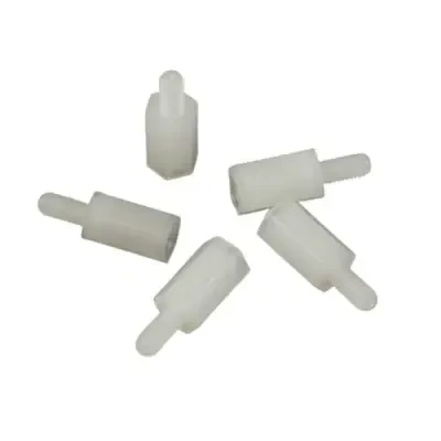 M3x10mm Plastik Yükseltme Parçası Dişi-Erkek - 10 Adet - 2 data-big=
